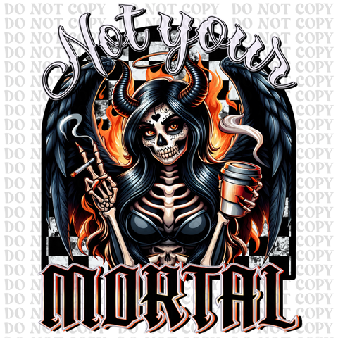Not Your Average Mortal DTF or Sublimation Transfer