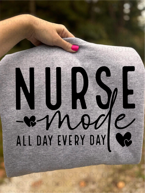 Nurse Mode DTF or Sublimation Transfer