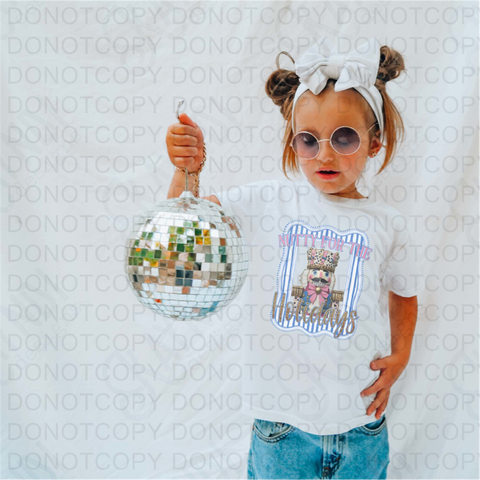 Nuts About the Holidays DTF or Sublimation Transfer