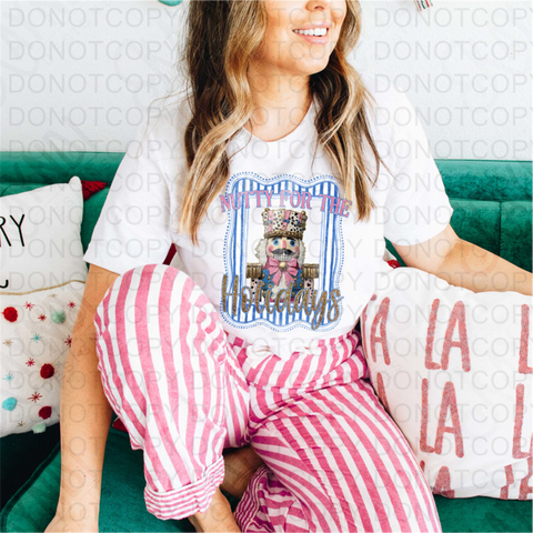 Nuts About the Holidays DTF or Sublimation Transfer