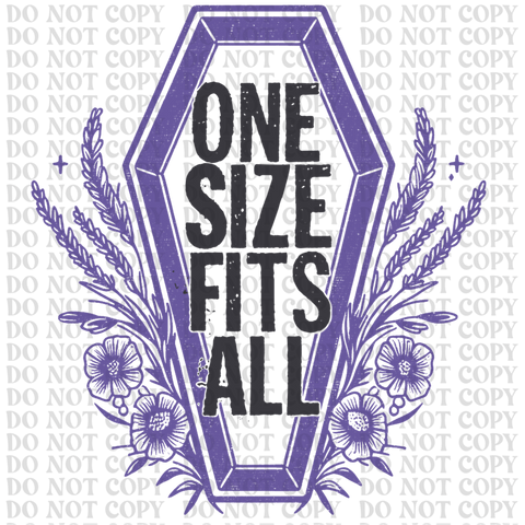 One Size Fits All DTF or Sublimation Transfer