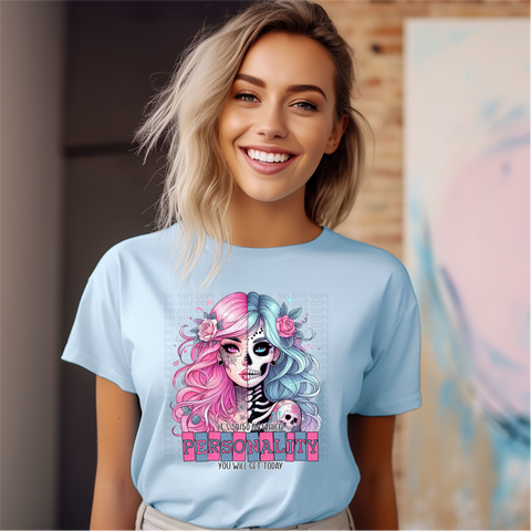 Split Personality DTF or Sublimation Transfer