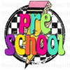 Pre-School Cutie Sublimation Or DTF Transfer