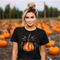 Black Bow Pumpkin DTF or Sublimation Transfer