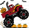 Pumpkin Smasher Truck Sublimation or DTF Transfer