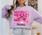 Pink Merry Christmas DTF or Sublimation Transfer