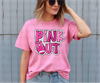 Pink Out DTF or Sublimation Transfer