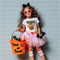 Trick Or Treat Bear DTF or Sublimation Transfer