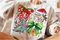 Preppy Santa Doodle DTF or Sublimation Transfer