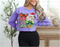 Preppy Santa Doodle DTF or Sublimation Transfer