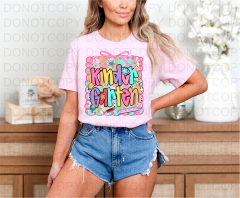 Preppy School Grades Bundle DTF or Sublimation Transfer