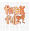 Preppy Thankful DTF or Sublimation Transfer