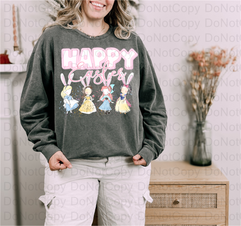 Princess Easter DTF or Sublimation Transfer