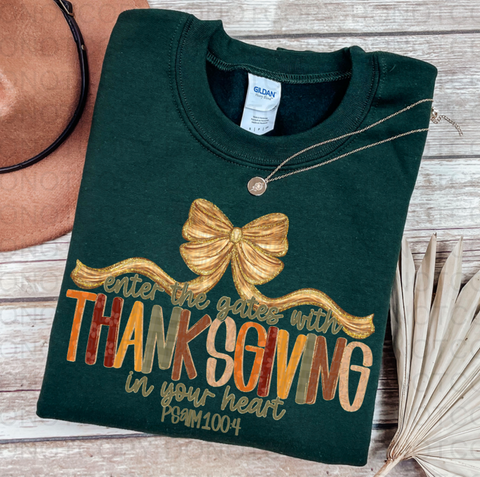 Thanksgiving DTF or Sublimation Transfer