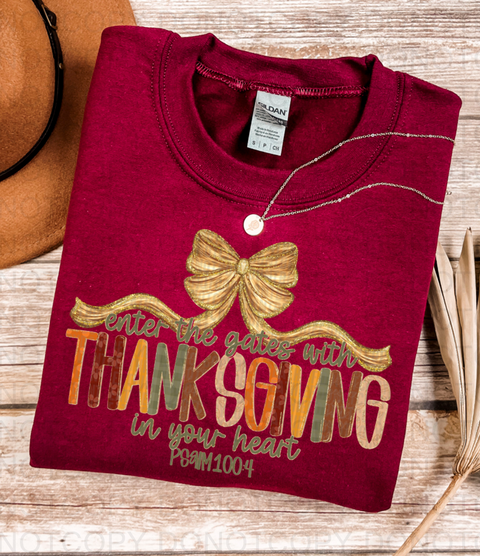 Thanksgiving DTF or Sublimation Transfer