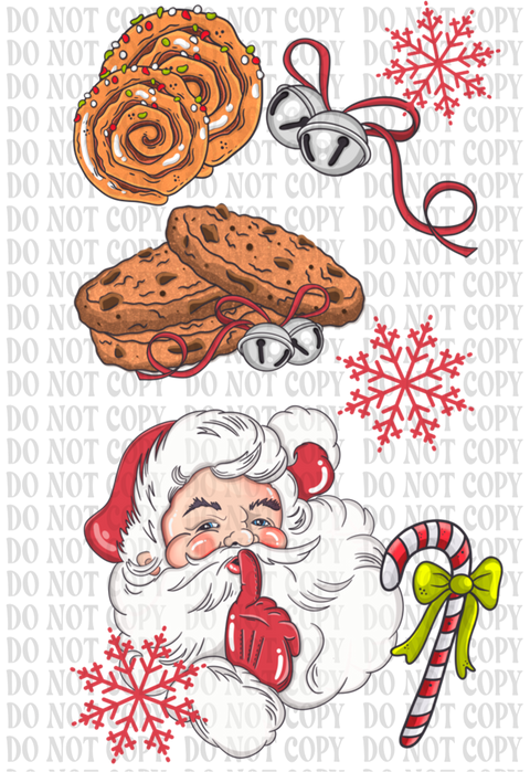 I Put Out For Santa DTF or Sublimation Transfer