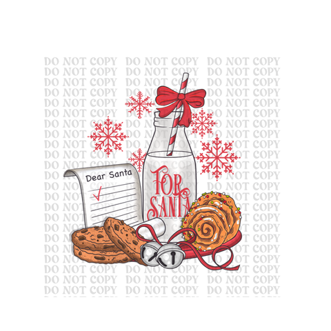 I Put Out For Santa DTF or Sublimation Transfer
