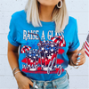 Raise A Glass Wave The Flag Sublimation or DTF Transfer