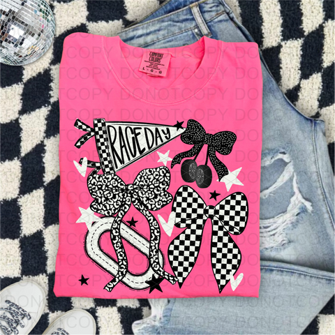 Race Day DTF or Sublimation Transfer