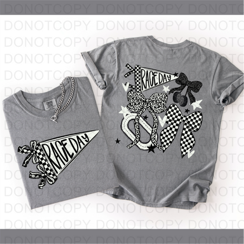 Race Day DTF or Sublimation Transfer