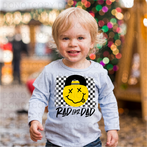 Rad Like Dad DTF or Sublimation Transfer