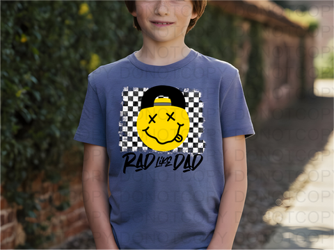 Rad Like Dad DTF or Sublimation Transfer