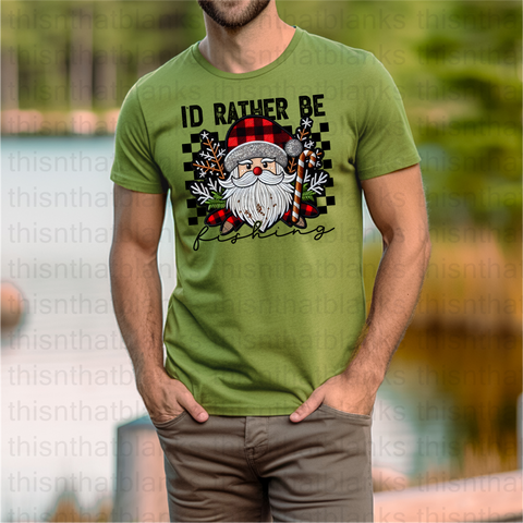 Rather Be Fishing/Hunting DTF or Sublimation Transfer
