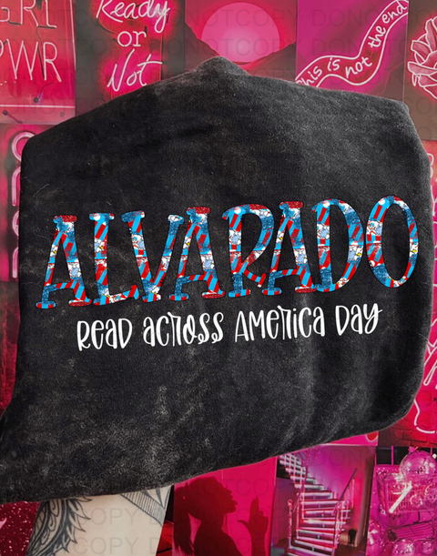 Read Across America Custom DTF or Sublimation Transfer
