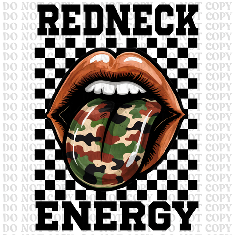 Redneck Energy DTF or Sublimation Transfer