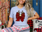 Christmas Reindeer Bow DTF or Sublimation Transfer