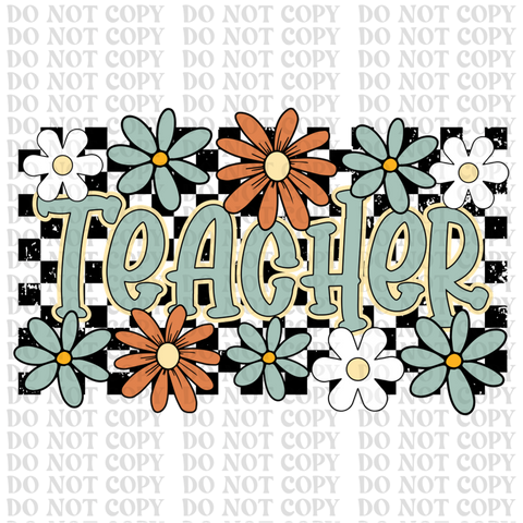Teacher DTF or Sublimation Transfer