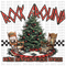 Rock Around the Christmas Tree DTF or Sublimation Transfer