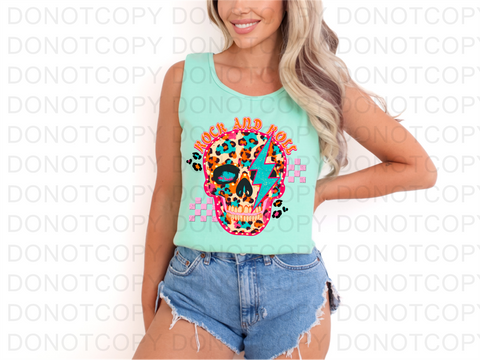Rock n Roll DTF or Sublimation Transfer