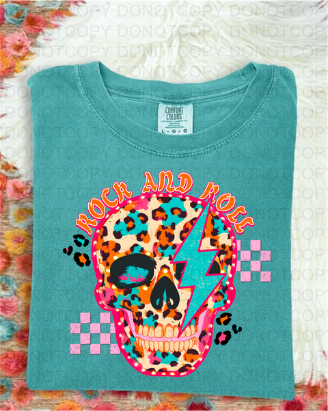 Rock n Roll DTF or Sublimation Transfer