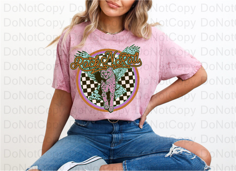 Rock n Roll DTF or Sublimation Transfer