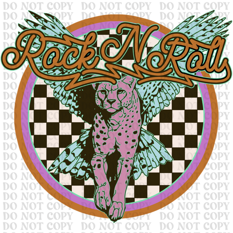 Rock n Roll DTF or Sublimation Transfer