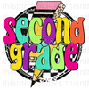 Second Grade Cutie Sublimation Or DTF Transfer