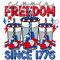 Sippin Freedom Since 1776 Sublimation or DTF Transfer