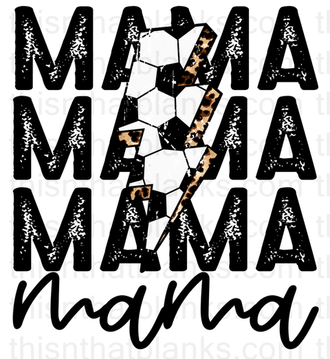 Soccer Mama Sublimation or DTF Transfer
