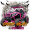 Spooky Nights And Trail Rides (Pink) Sublimation or DTF Transfer