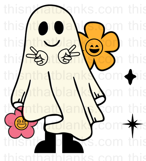 Stay Spooky Vibes Halloween Sublimation or DTF Transfer