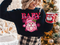 Pink Santa Baby DTF or Sublimation Transfer