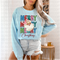 Santa Sequin DTF or Sublimation Transfer