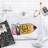 Pencil School Jobs DTF or Sublimation Transfer