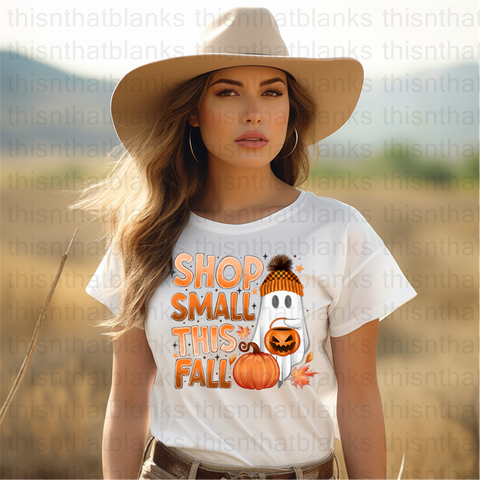 Shop Small This Fall DTF or Sublimation Transfer
