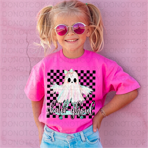 Skater Ghoul DTF or Sublimation Transfer