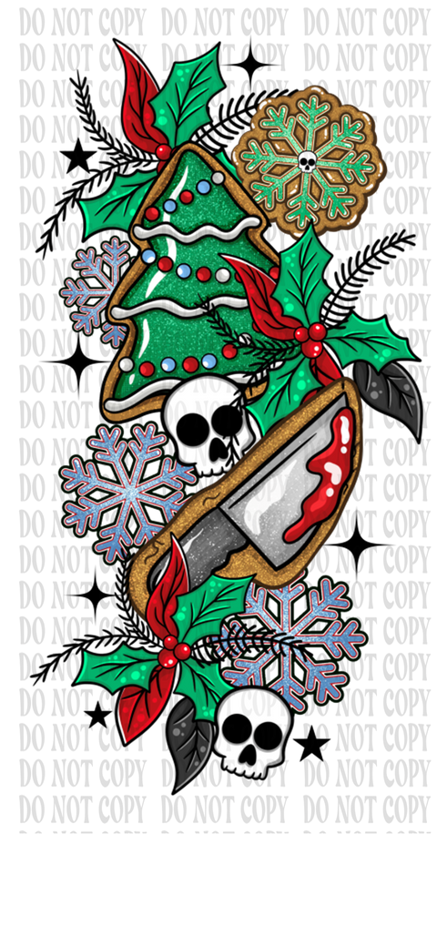 Slay Bells DTF or Sublimation Transfer