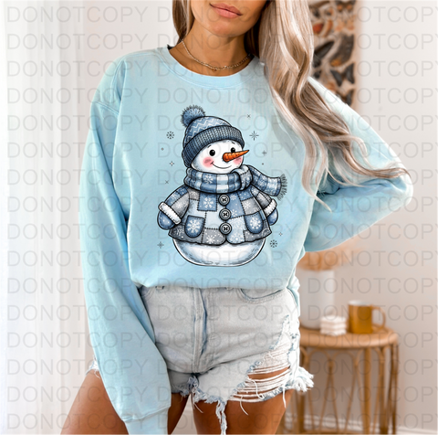Snowman DTF or Sublimation Transfer