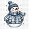 Snowman DTF or Sublimation Transfer