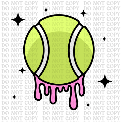 Soft Serve Tennis DTF or Sublimation Transfer